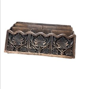 Lerner Faux Wood Mail Sorter